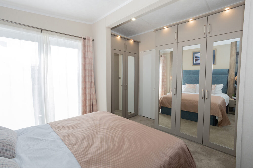 2026 Pemberton Rivendale holiday lodge master bedroom wardrobes