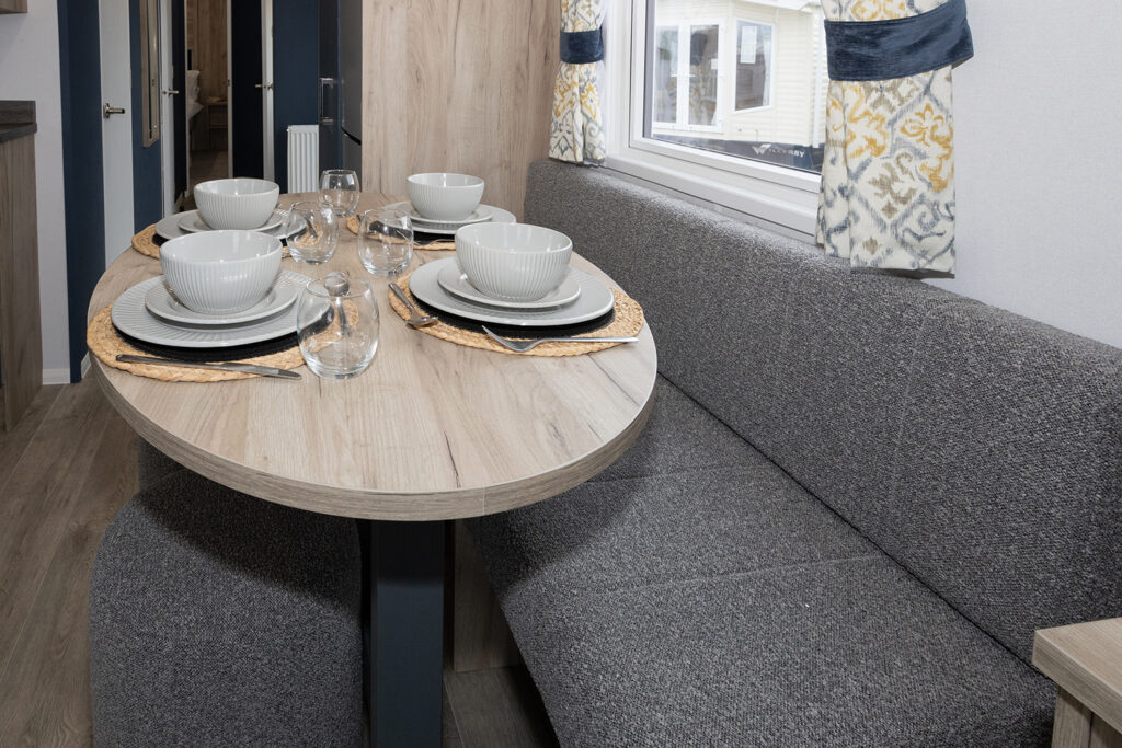 2026 Willerby Ashford static caravan dining table
