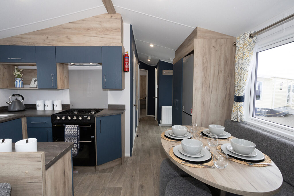 2026 Willerby Ashford static caravan dining / kitchen