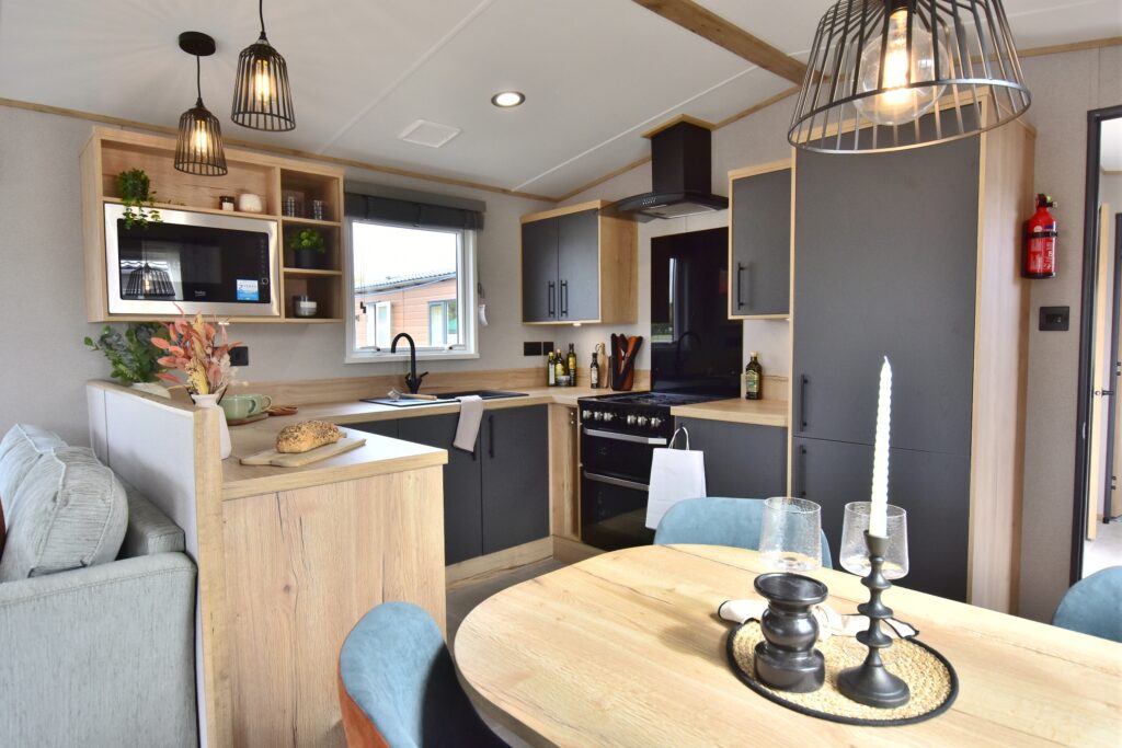 2026 ABI St David static caravan kitchen