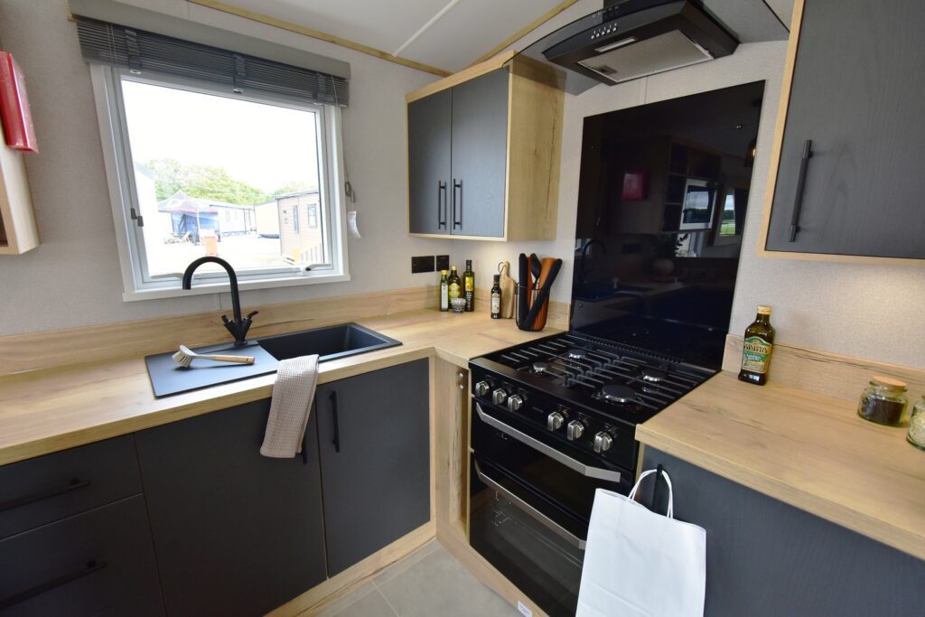 2026 ABI St David static caravan kitchen