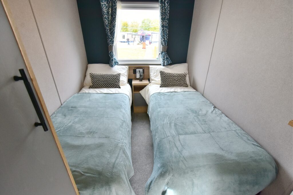 2026 ABI St David static caravan twin bedroom