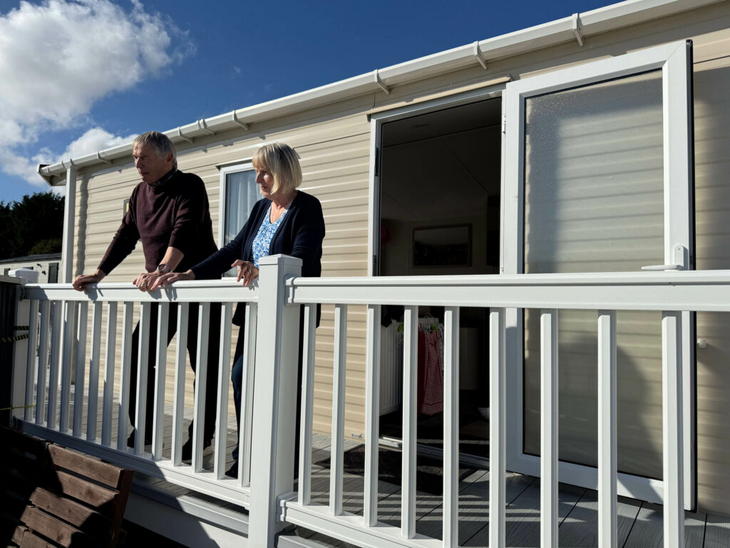static caravan security neighbours