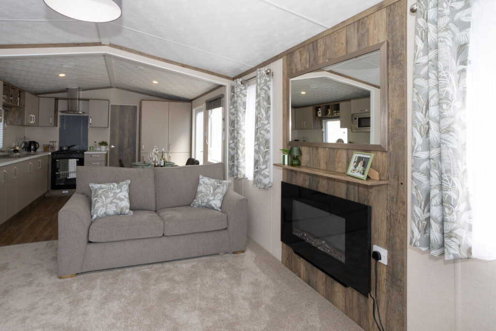 2026 Pemberton Elite static caravan lounge