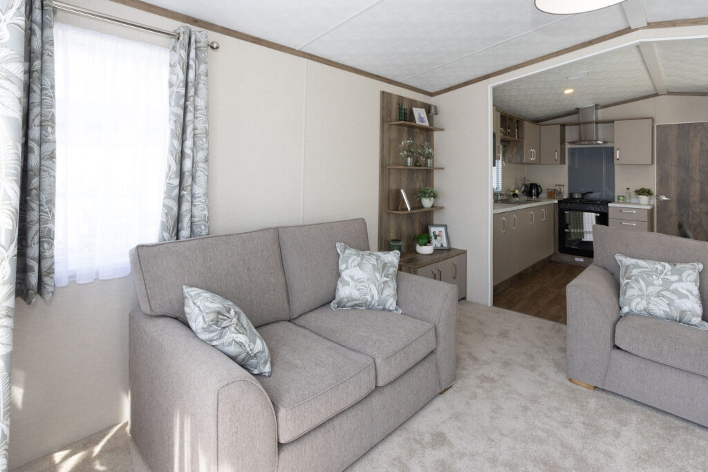 2026 Pemberton Elite static caravan lounge