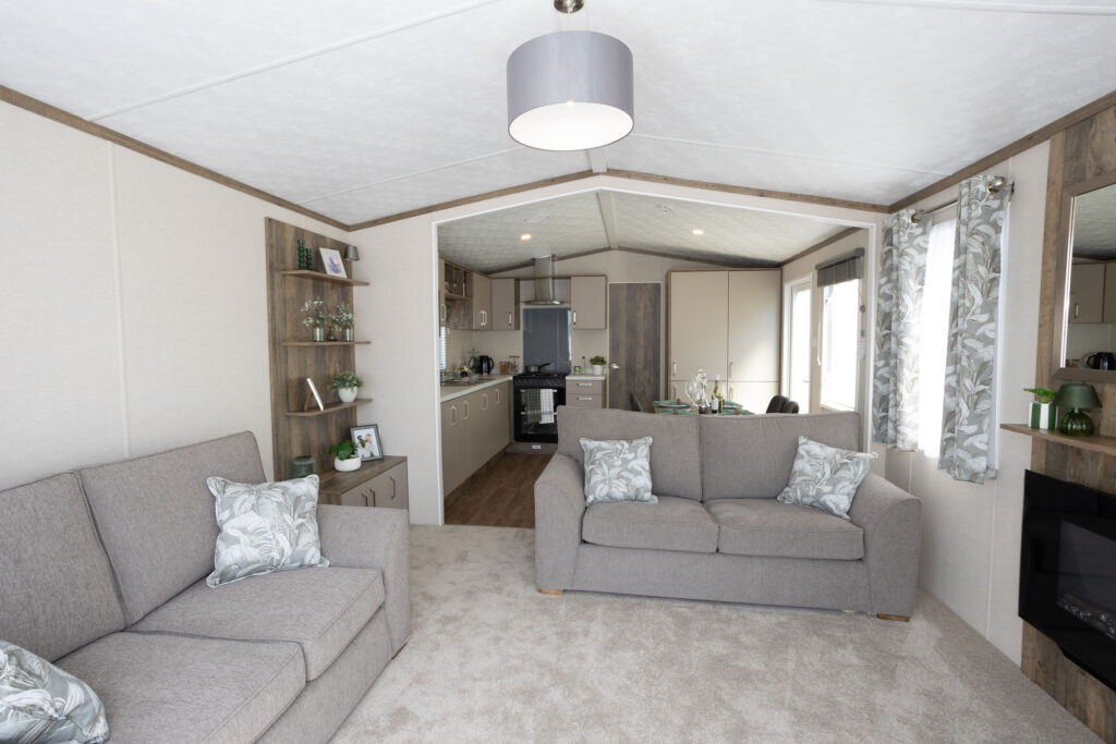 2026 Pemberton Elite static caravan lounge