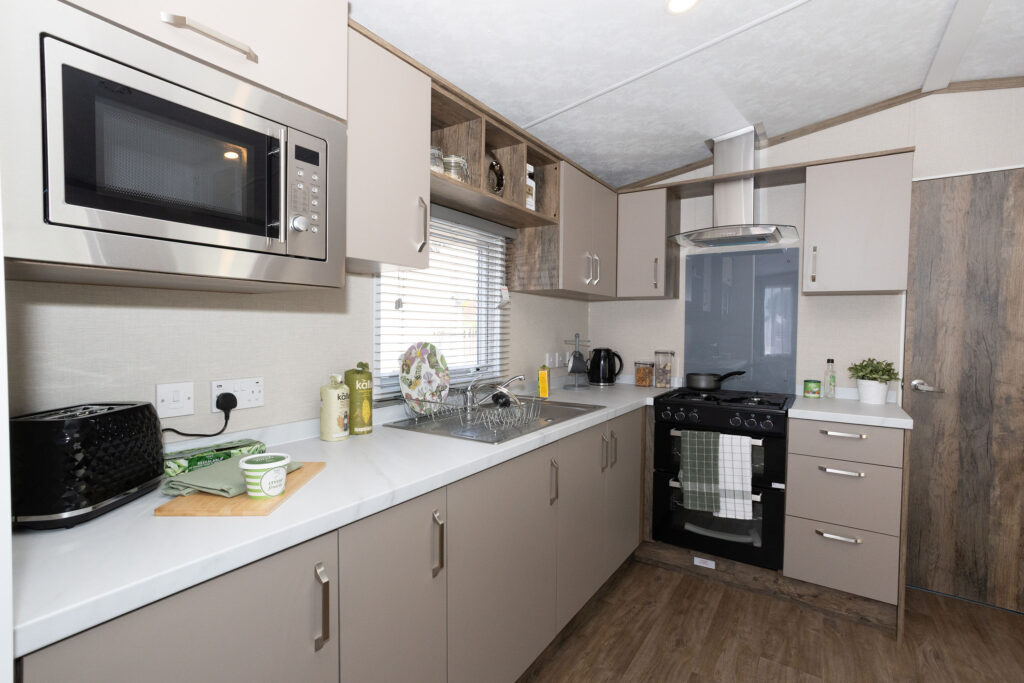 2026 Pemberton Elite static caravan kitchen