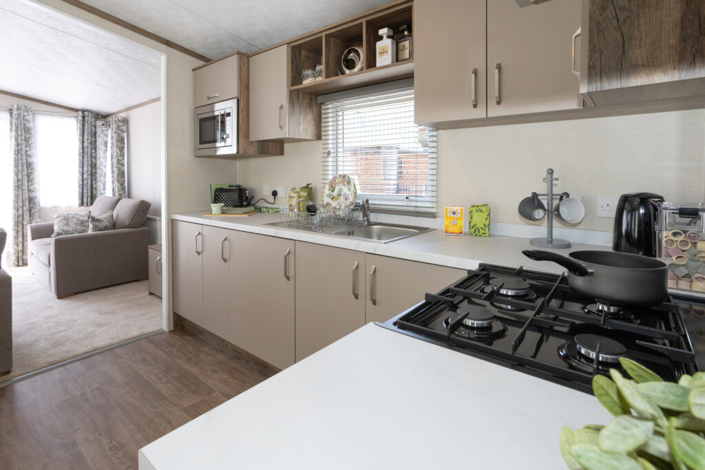 2026 Pemberton Elite static caravan kitchen