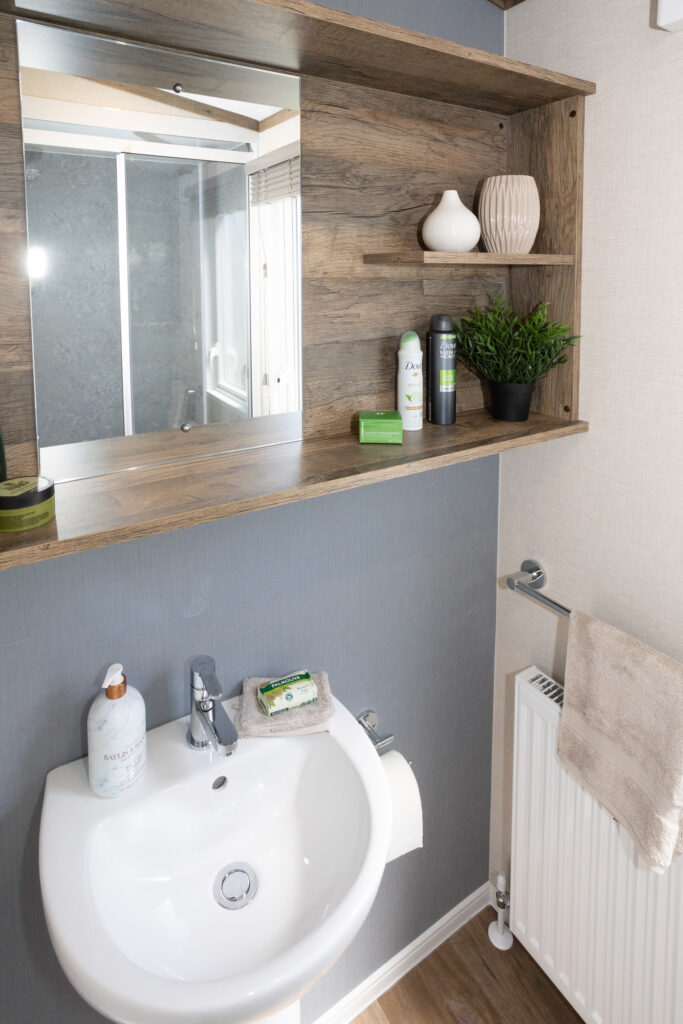 2026 Pemberton Elite static caravan shower room