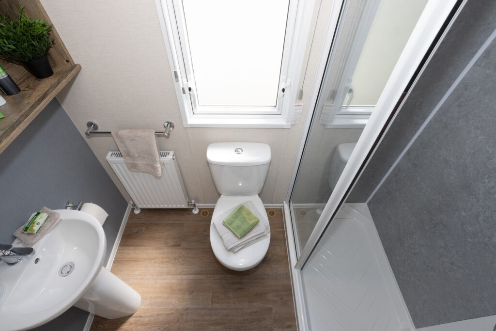 2026 Pemberton Elite static caravan shower room
