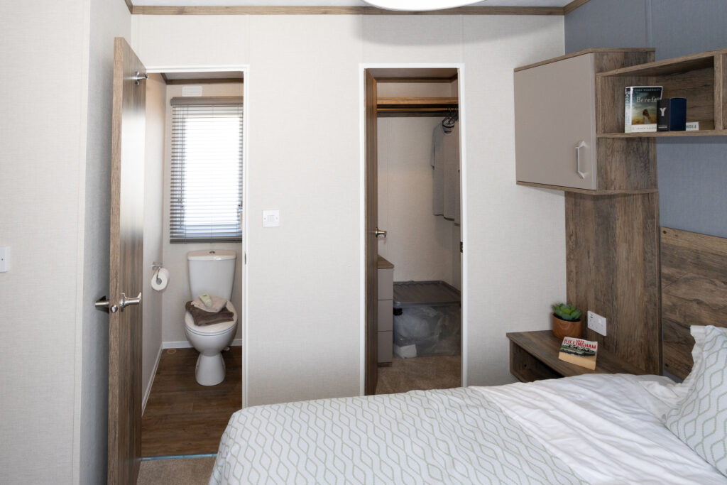 2026 Pemberton Elite static caravan master bedroom