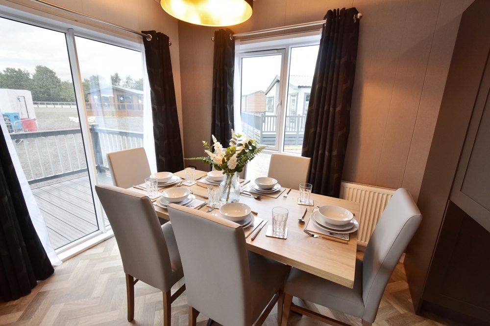 2026 Sunseeker Sensation holiday lodge dining table