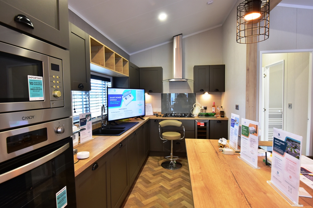 2026 Sunseeker Sensation holiday lodge kitchen