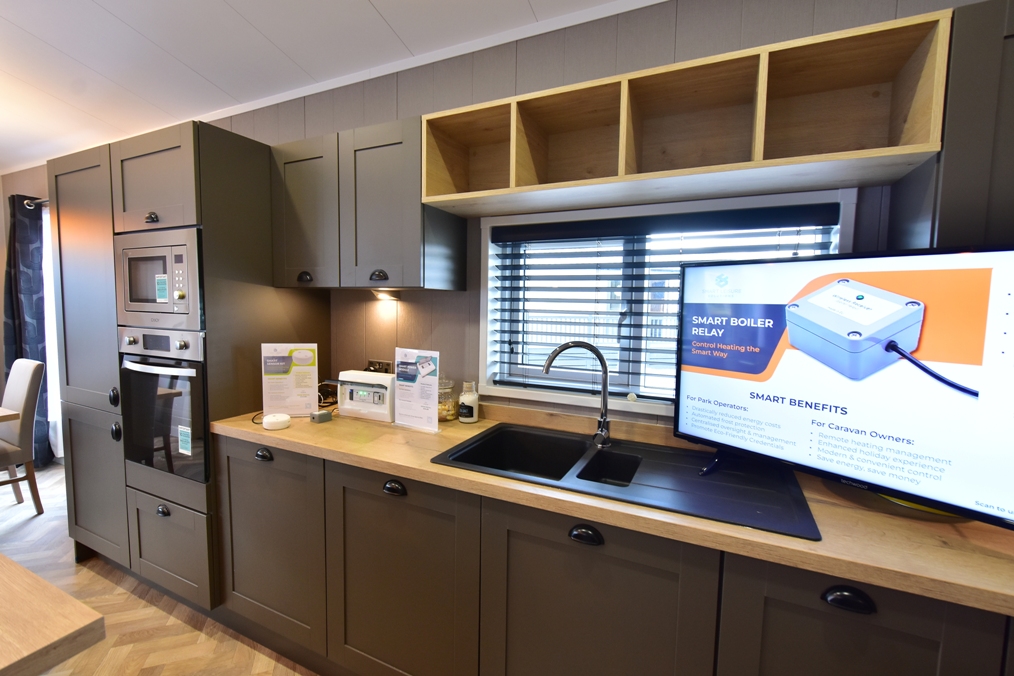 2026 Sunseeker Sensation holiday lodge kitchen