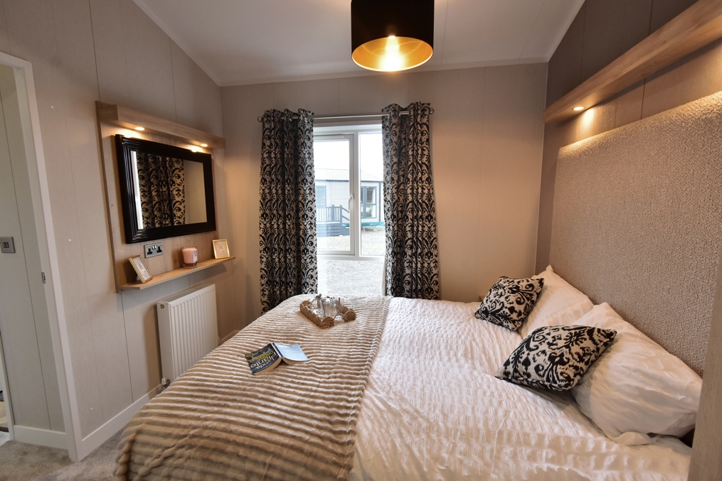 2026 Sunseeker Sensation holiday lodge double bedroom