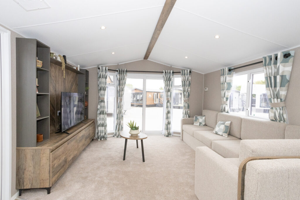2027 Willerby Leven static caravan lounge