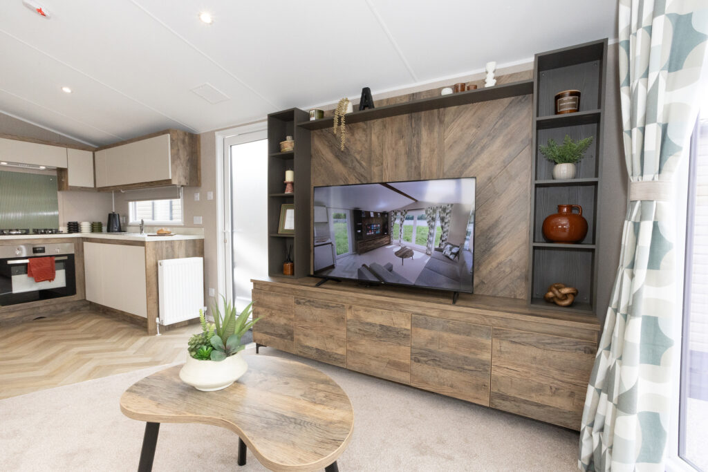 2027 Willerby Leven static caravan lounge