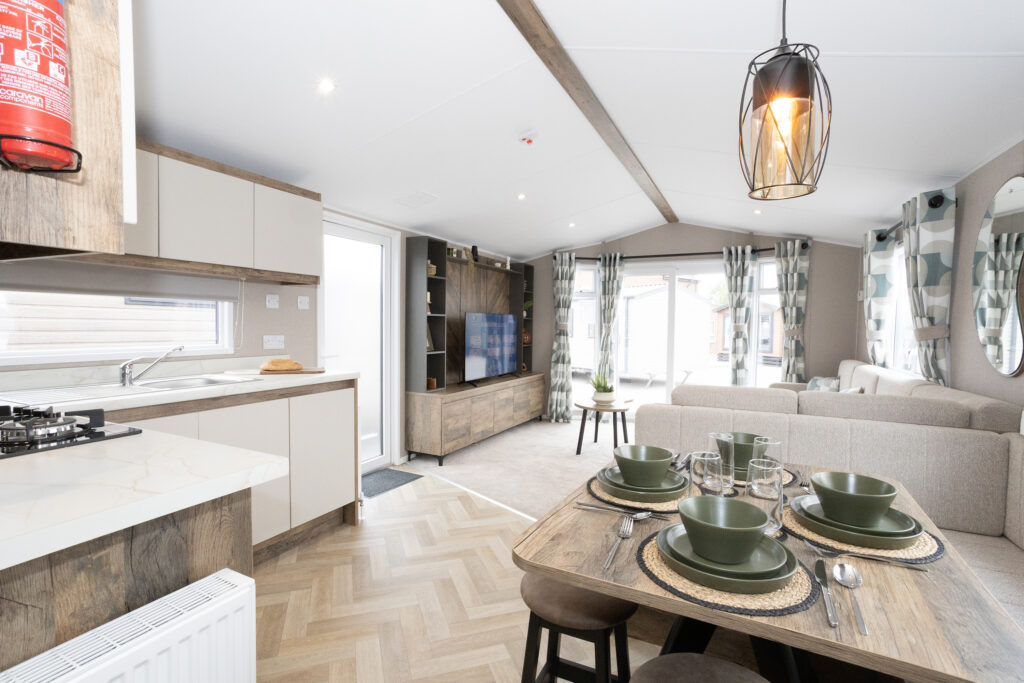 2027 Willerby Leven static caravan interior
