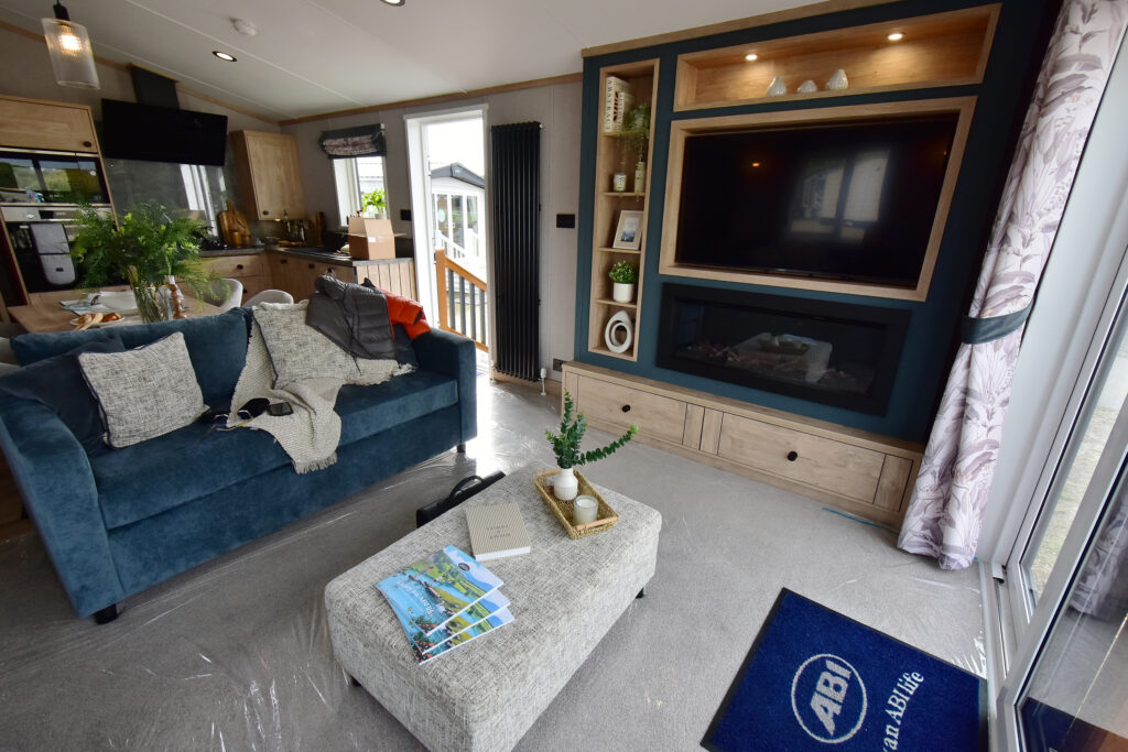 2026 ABI Balmoral static caravan lounge