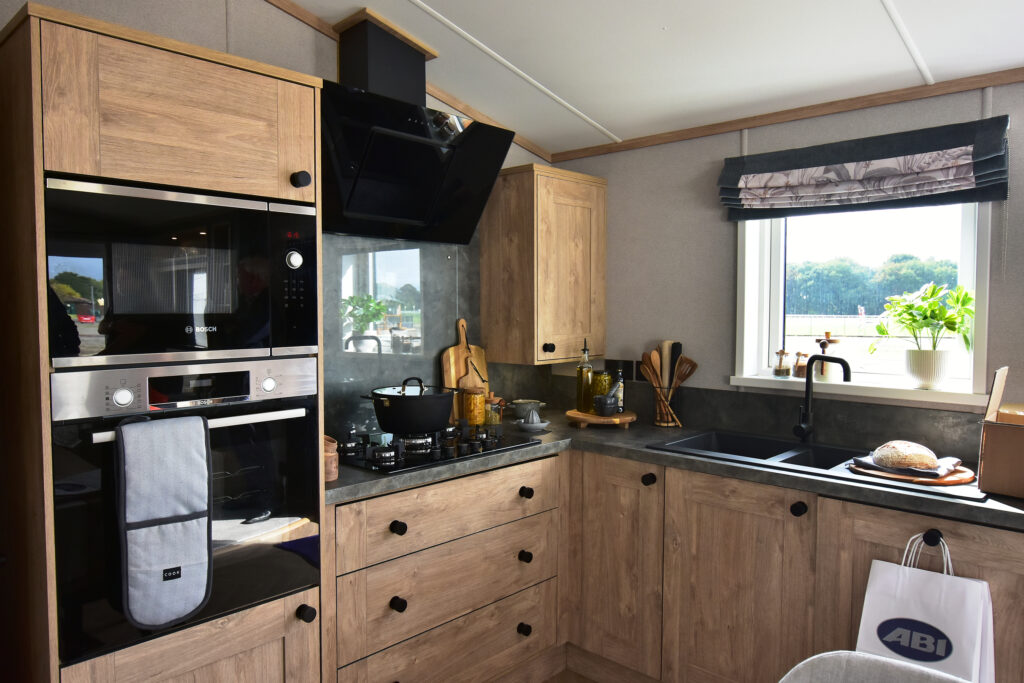 2026 ABI Balmoral static caravan kitchen
