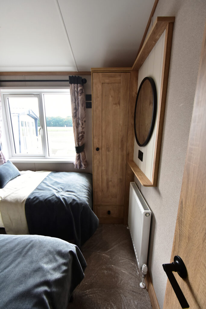 2026 ABI Balmoral static caravan twin bedroom