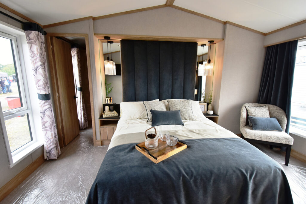 2026 ABI Balmoral static caravan master bedroom