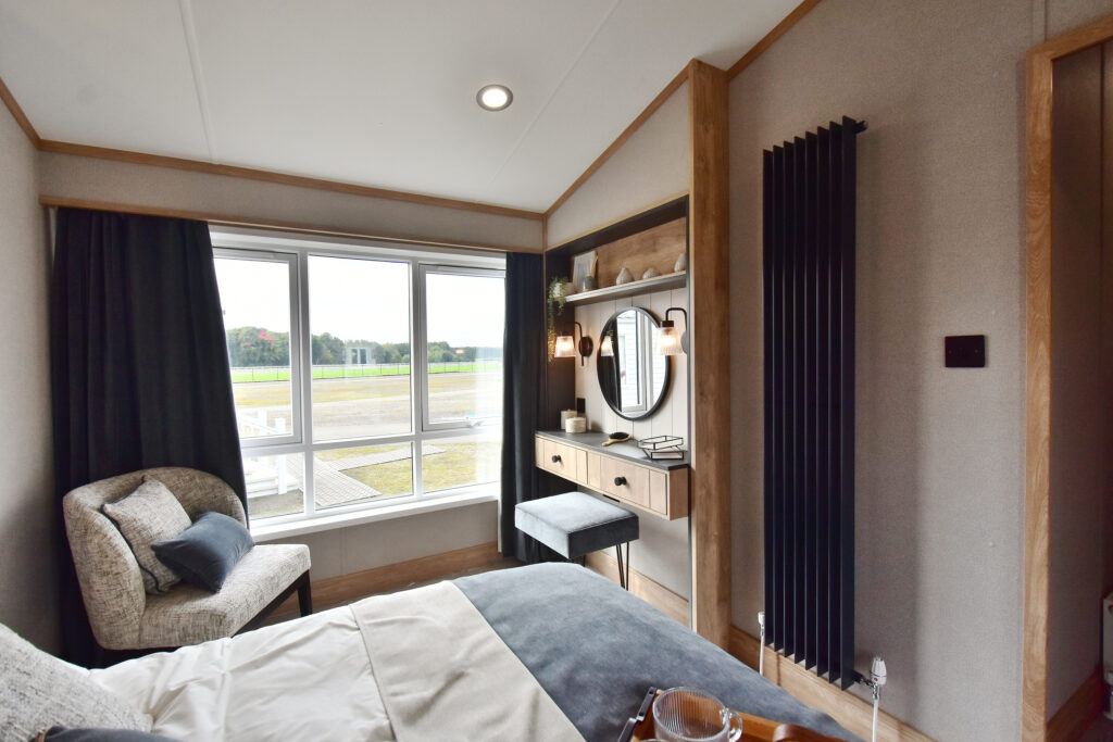 2026 ABI Balmoral static caravan master bedroom